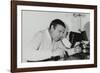 Buddy Rich Eating Backstage at Ronnie Scotts Jazz Club, London, 1979-Denis Williams-Framed Photographic Print
