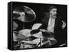 Buddy Rich in Concert at the Forum Theatre, Hatfield, Hertfordshire, March 1980-Denis Williams-Framed Stretched Canvas