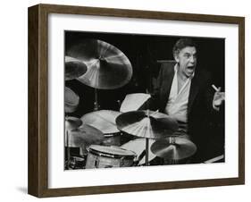 Buddy Rich in Concert at the Forum Theatre, Hatfield, Hertfordshire, March 1980-Denis Williams-Framed Photographic Print