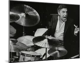 Buddy Rich in Concert at the Forum Theatre, Hatfield, Hertfordshire, March 1980-Denis Williams-Mounted Photographic Print