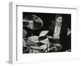 Buddy Rich in Concert at the Forum Theatre, Hatfield, Hertfordshire, March 1980-Denis Williams-Framed Photographic Print