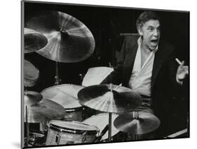 Buddy Rich in Concert at the Forum Theatre, Hatfield, Hertfordshire, March 1980-Denis Williams-Mounted Photographic Print