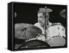 Buddy Rich in Concert at the Forum Theatre, Hatfield, Hertfordshire-Denis Williams-Framed Stretched Canvas