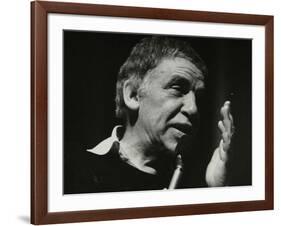 Buddy Rich in Concert at the Forum Theatre, Hatfield, Hertfordshire-Denis Williams-Framed Photographic Print