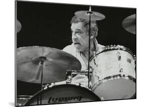 Buddy Rich in Concert at the Forum Theatre, Hatfield, Hertfordshire-Denis Williams-Mounted Photographic Print