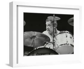 Buddy Rich in Concert at the Forum Theatre, Hatfield, Hertfordshire-Denis Williams-Framed Photographic Print