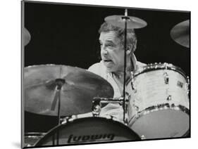 Buddy Rich in Concert at the Forum Theatre, Hatfield, Hertfordshire-Denis Williams-Mounted Photographic Print