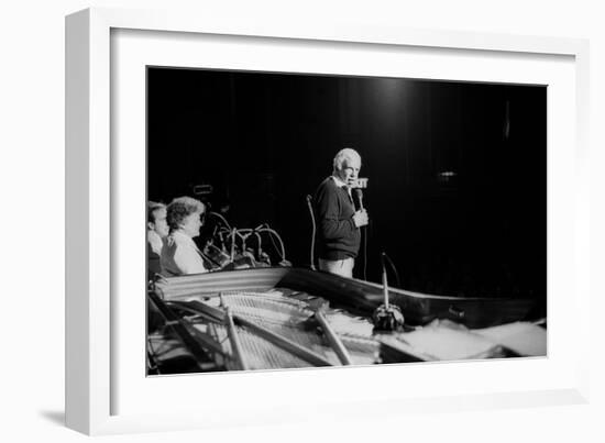 Buddy Rich, Lewisham Jazz Festival, Lewisham, 1988-Brian O'Connor-Framed Photographic Print