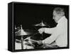 Buddy Rich on the Drums, Royal Festival Hall, London, June 1985-Denis Williams-Framed Stretched Canvas