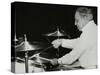 Buddy Rich on the Drums, Royal Festival Hall, London, June 1985-Denis Williams-Stretched Canvas