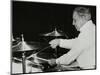 Buddy Rich on the Drums, Royal Festival Hall, London, June 1985-Denis Williams-Mounted Photographic Print