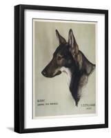 Buddy Seeing Eye-null-Framed Art Print