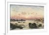 Bude Sands at Sunset, 1874-John Brett-Framed Giclee Print