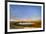 Budgerigars (Melopsittacus undulatus) flocking to find water, Northern Territory, Australia-Paul Williams-Framed Photographic Print