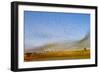 Budgerigars (Melopsittacus undulatus) flocking to find water, Northern Territory, Australia-Paul Williams-Framed Photographic Print