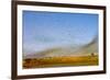 Budgerigars (Melopsittacus undulatus) flocking to find water, Northern Territory, Australia-Paul Williams-Framed Photographic Print