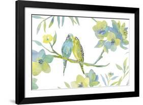 Budgie Love-Sandra Jacobs-Framed Giclee Print