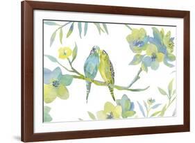 Budgie Love-Sandra Jacobs-Framed Giclee Print