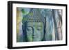 Budha with Bamboo-Cora Niele-Framed Photographic Print