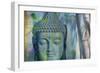 Budha with Bamboo-Cora Niele-Framed Photographic Print