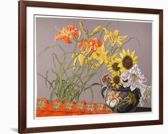 Buds-Jack Beal-Framed Limited Edition