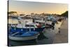 Budva Marina, Old Town (Stari Grad), Budva, Montenegro, Europe-Alan Copson-Stretched Canvas