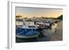 Budva Marina, Old Town (Stari Grad), Budva, Montenegro, Europe-Alan Copson-Framed Photographic Print