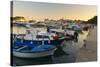 Budva Marina, Old Town (Stari Grad), Budva, Montenegro, Europe-Alan Copson-Stretched Canvas