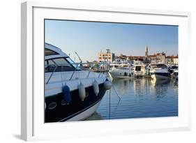 Budva Marina, Old Town (Stari Grad), Budva, Montenegro, Europe-Alan Copson-Framed Photographic Print