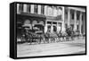 Budweiser Beer Wagon-null-Framed Stretched Canvas