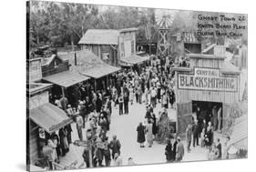 Buena Park, California Knotts Berry Place Ghost Town Photograph - Buena Park, CA-Lantern Press-Stretched Canvas