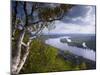 Buena Vista Park Lookout, Mississippi River, Alma, Wisconsin, USA-Walter Bibikow-Mounted Photographic Print