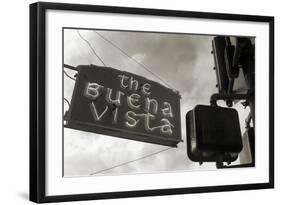 Buena Vista Sign #2-Christian Peacock-Framed Art Print