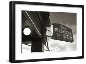 Buena Vista Sign, no. 1-Christian Peacock-Framed Giclee Print