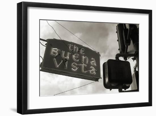 Buena Vista Sign, no. 2-Christian Peacock-Framed Giclee Print