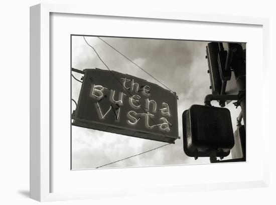 Buena Vista Sign, no. 2-Christian Peacock-Framed Giclee Print