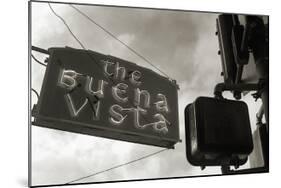 Buena Vista Sign, no. 2-Christian Peacock-Mounted Giclee Print