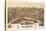 Buena Vista, Virginia - Panoramic Map-Lantern Press-Stretched Canvas