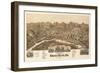 Buena Vista, Virginia - Panoramic Map-Lantern Press-Framed Art Print