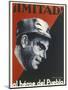 Buenaventura Durruti Communist Militant Leader During Spanish Civil War-null-Mounted Photographic Print