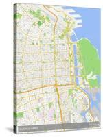 Buenos Aires, Argentina Map-null-Stretched Canvas