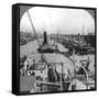 Buenos Aires Docks, Argentina, C1900s-null-Framed Stretched Canvas