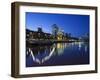 Buenos Aires, Puerto Madero, Highrise Buildings, Dusk, Argentina-Walter Bibikow-Framed Photographic Print