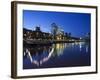 Buenos Aires, Puerto Madero, Highrise Buildings, Dusk, Argentina-Walter Bibikow-Framed Photographic Print