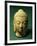 Buff Sandstone Head of the Buddha, Sarnath, 5th Century-null-Framed Giclee Print