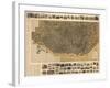 Buffalo 1902 Bird's Eye View 16x23, New York, United States-null-Framed Giclee Print