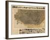 Buffalo 1902 Bird's Eye View 16x23, New York, United States-null-Framed Giclee Print