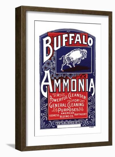 Buffalo Ammonia-null-Framed Art Print