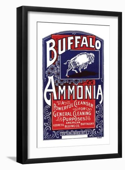 Buffalo Ammonia-null-Framed Art Print