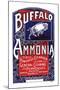 Buffalo Ammonia-null-Mounted Art Print